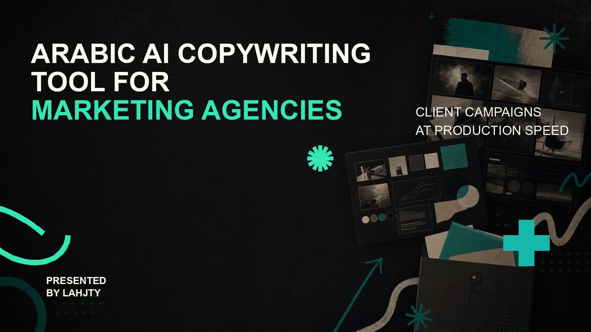 Arabic AI Copywriting Tool for Marketing Agencies